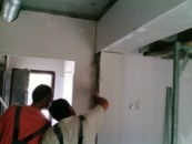 демонтаж потолка из гипсокартона