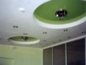образцы подвесных потолков из гипсокартона
