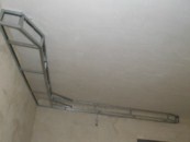 монтаж подвесного потолка из гкл