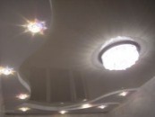 потолок из гкл с подсветкой